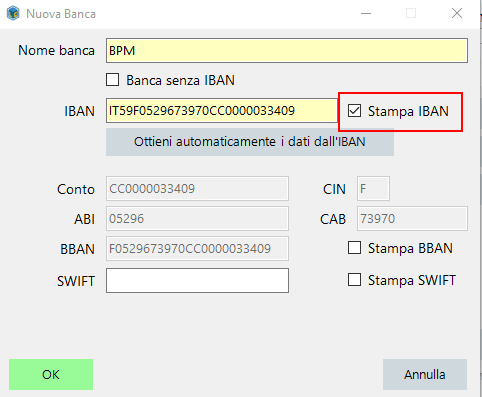 stampa iban