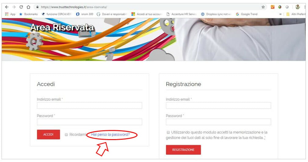 Reinvio password