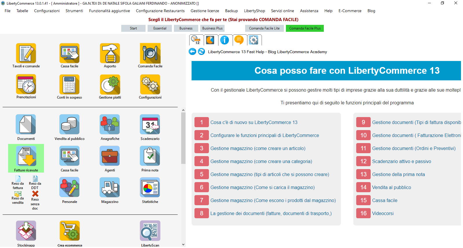 Comanda Facile: il gestionale per ristoranti su misura di ogni esigenza Software gestionale ristoranti