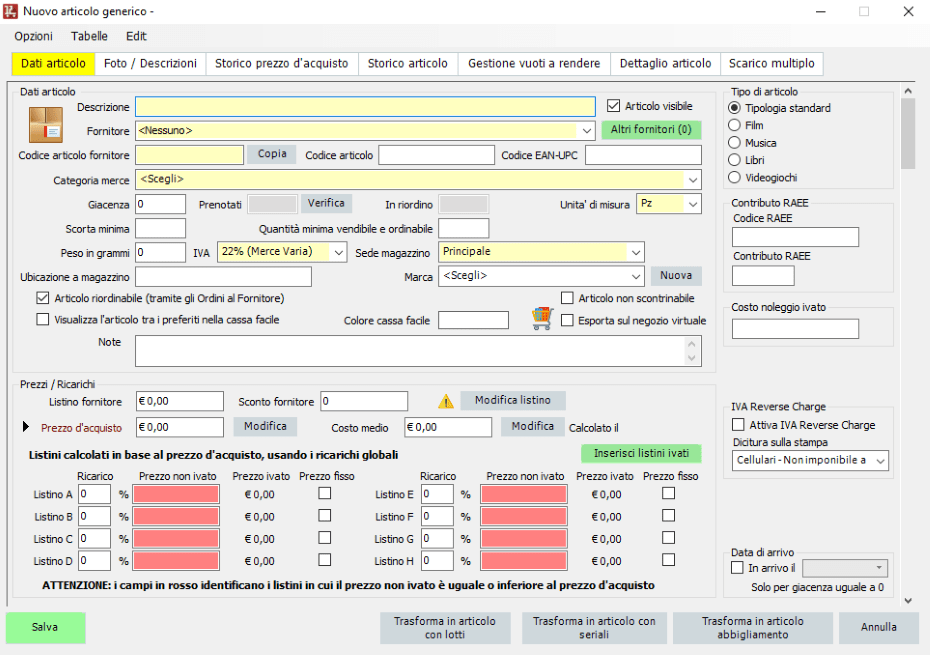Gestionale magazzino: un software pronto a tutto Software gestione magazzino