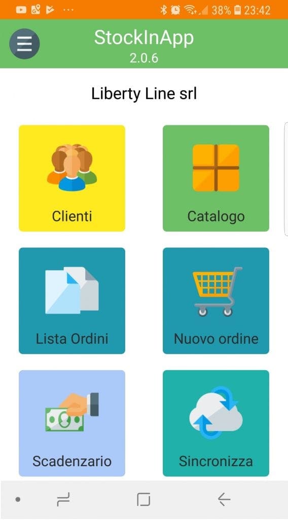 Stockinapp il catalogo per agenti da mettere sul tablet