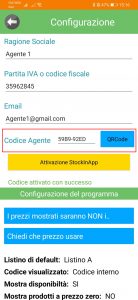 Configurare il servizio StockInApp