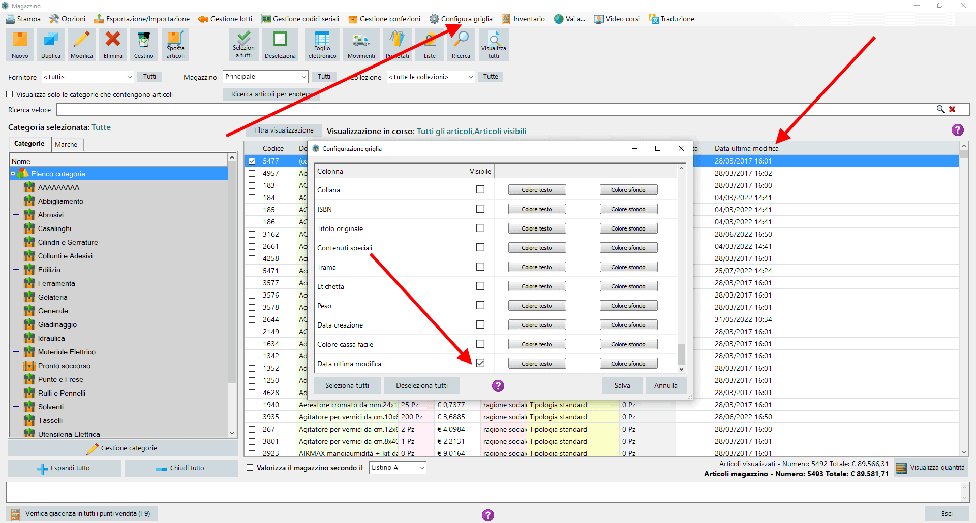 Data ultima modifica