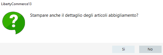 Esportazione Excel articoli taglia/colore