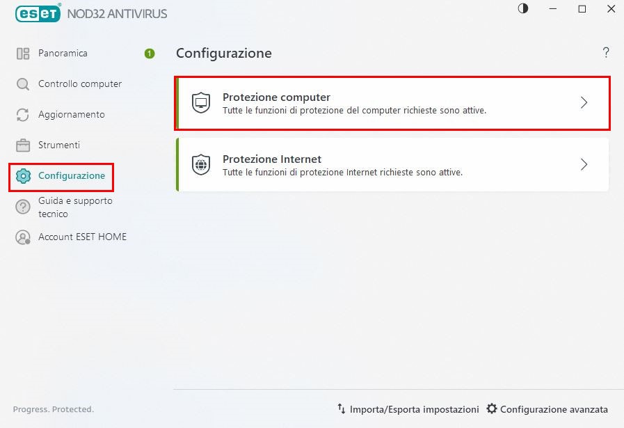 Aggiungere un’eccezione di cartelle sull’Antivirus Eset e VIDEO