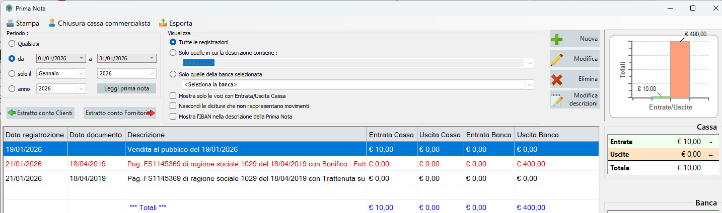 Fattura con ritenuta alla fonte per detrazioni fiscali Registrazioni in prima nota di trattenuta alla fonte