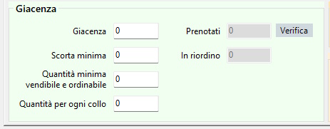 Sotto scorta - nel magazzino Sotto scorta