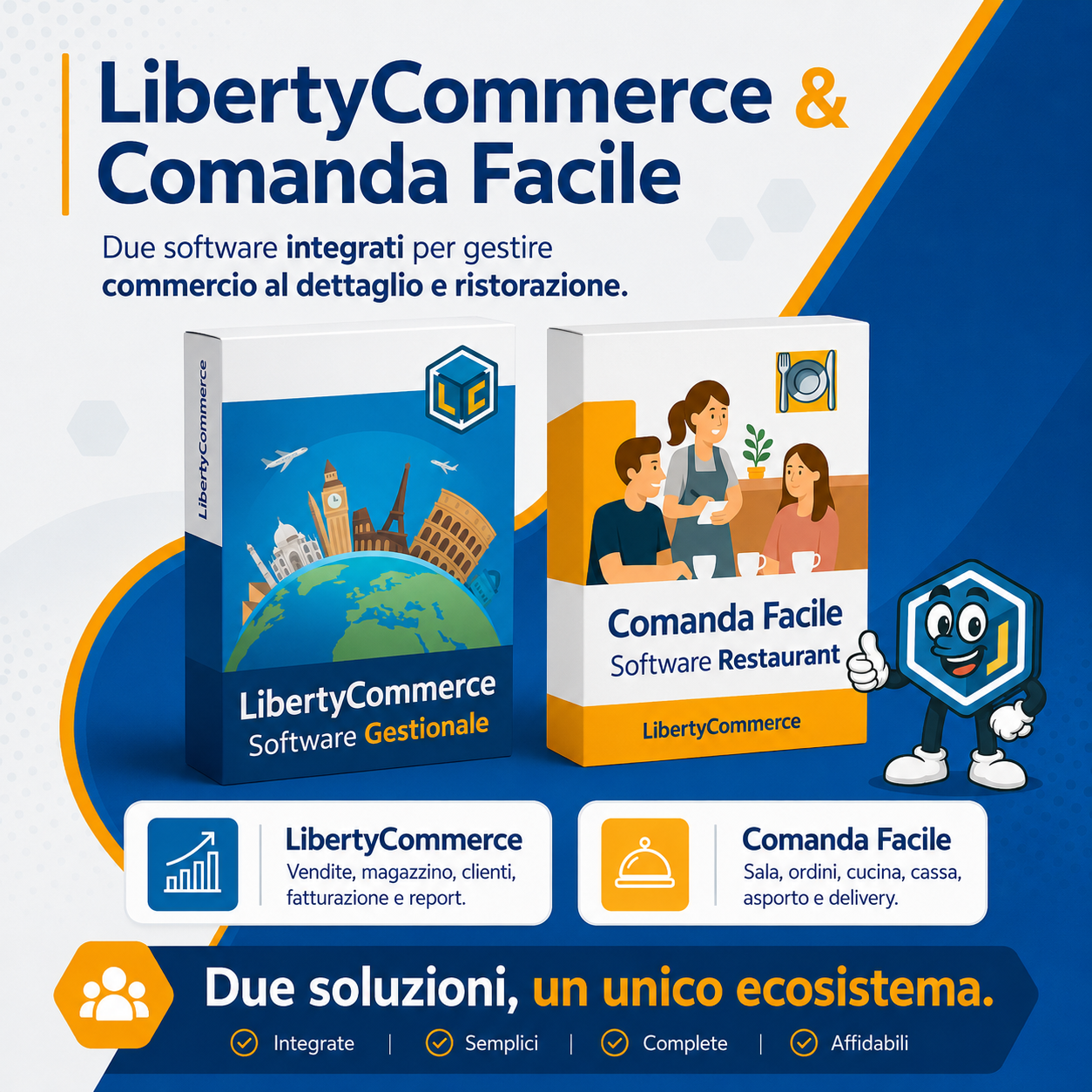 LibertyCommerce software gestionale per aziende, PMI e negozi