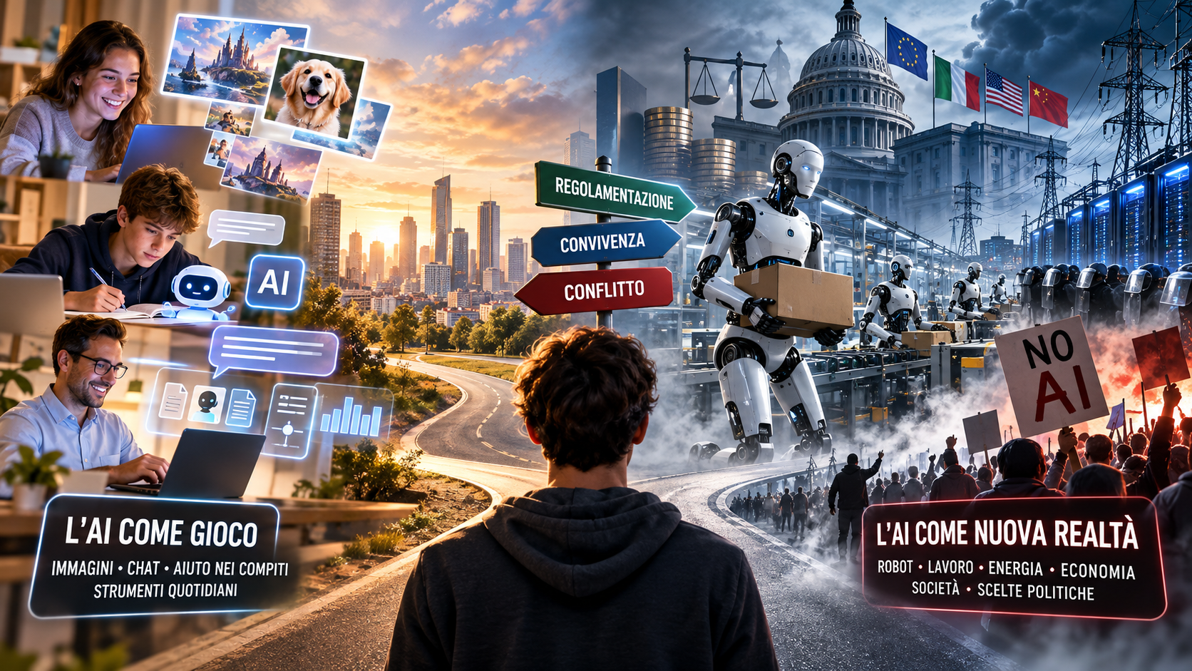 Le AI viste dalla popolazione comune: tra fantascienza e realtà
